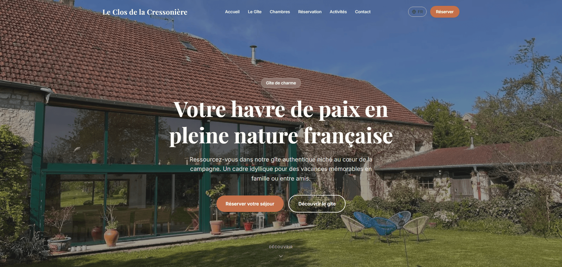 Site de réservation